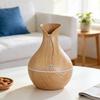 Easy Clean Wood Grain Humidifier Aromatherapy Diffuser 7 Color LED Mist Air Purifier for Daily Home Use