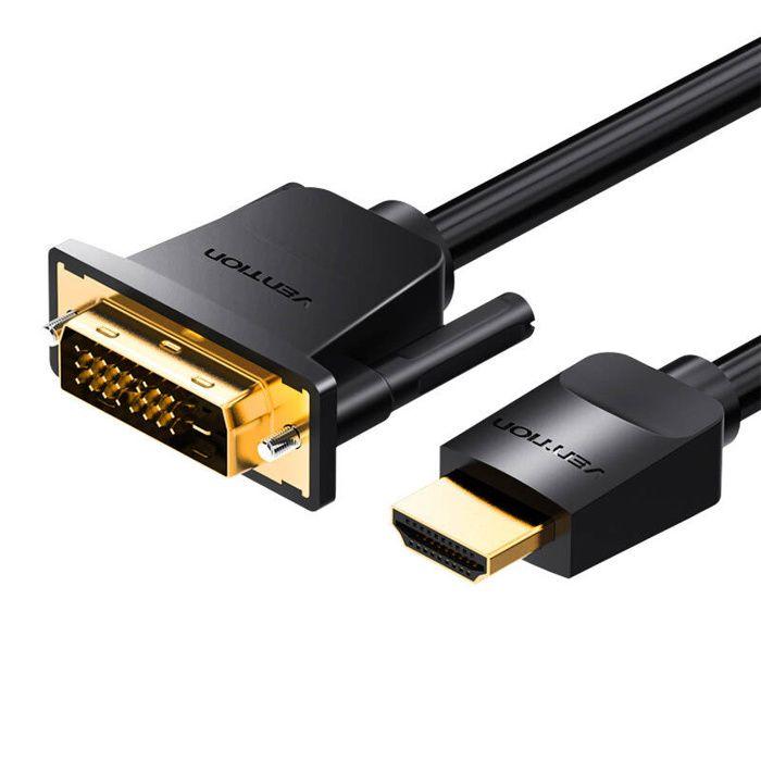 Câble Hdmi Vers Dvi 24+1,5 M Pour Moniteur 4K 60 Hz De Haute Qualité