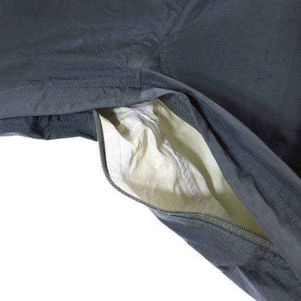 Patagonia Logo Long Sleeve Nylon Zip Hoodie S Gray Outdoor Ventilation Men's Used