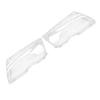 1 par klara strålkastarglasöverdrag Bil Vänster Höger ABS Strålkastare Klart Glasöverdragsskal för E46 2-dörrars 1999 till 2003