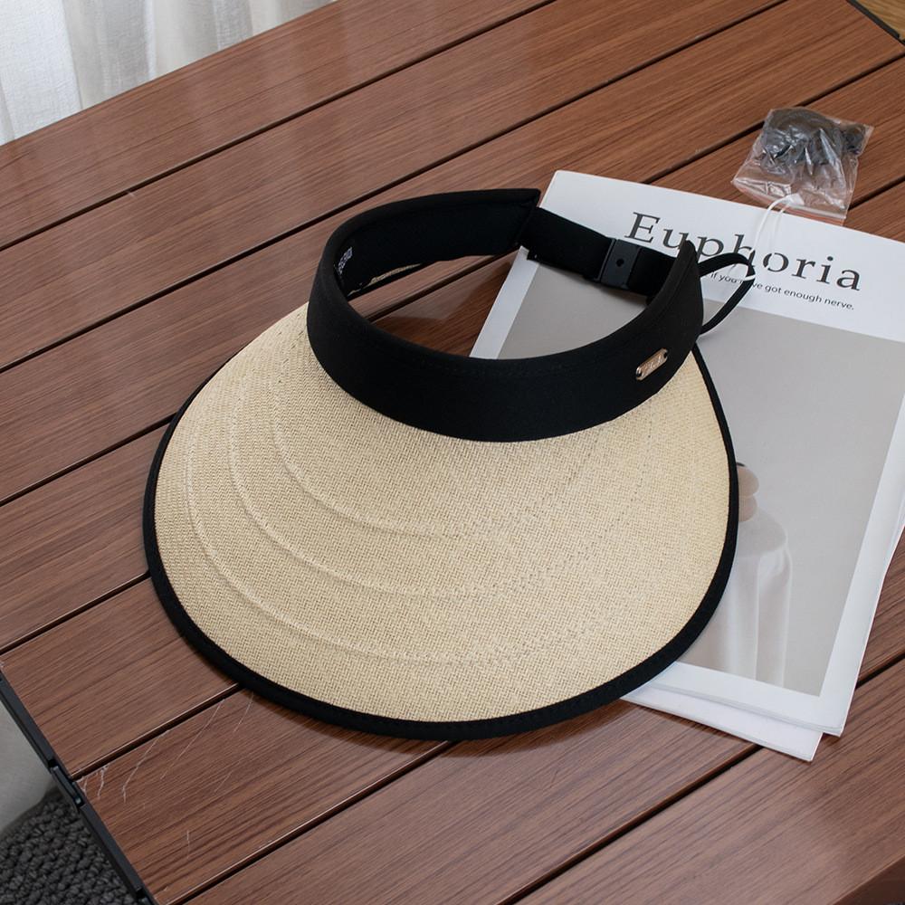 

Summer Sun Protection Wide Brim Allweather Foldable Sun Hat For Outdoor Activities Black