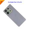 Grade AAA Back Cover Housing With Camera lens For Xiaomi Redmi Note 13 Pro 5G Back Housing Back Cover Door with Adhesive