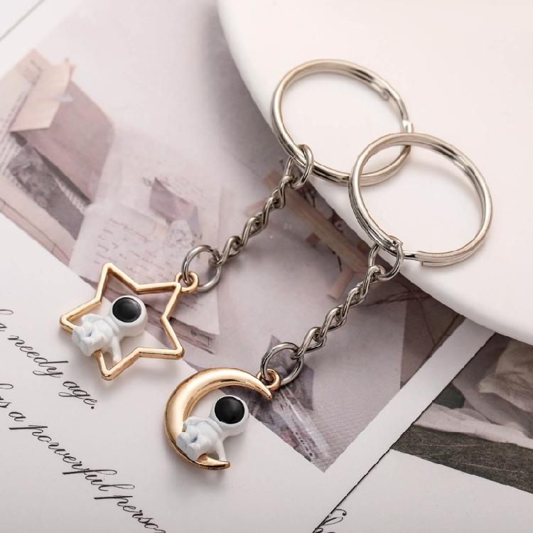 Astronaut Keychain Adornment Simple Portable Cell Phone Accessories Bag Ornament