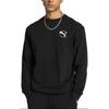 Puma Better Sportswear Sweat-shirt à col rond respirant couleur unie Homme sweat-shirt Noir 686327-01