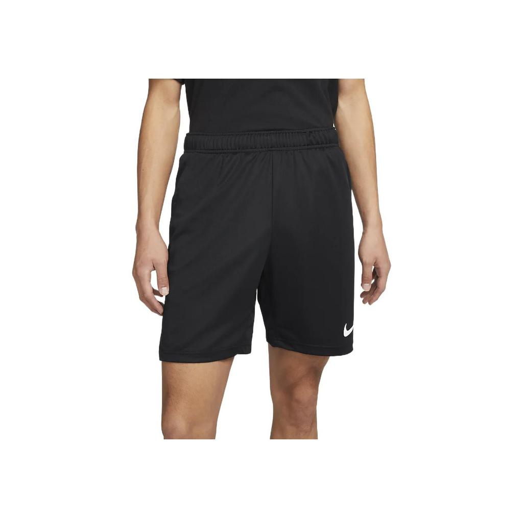 Nike Casual Elastic Waist Logo Print Straight Shorts Men Bottoms Black DM5943-010