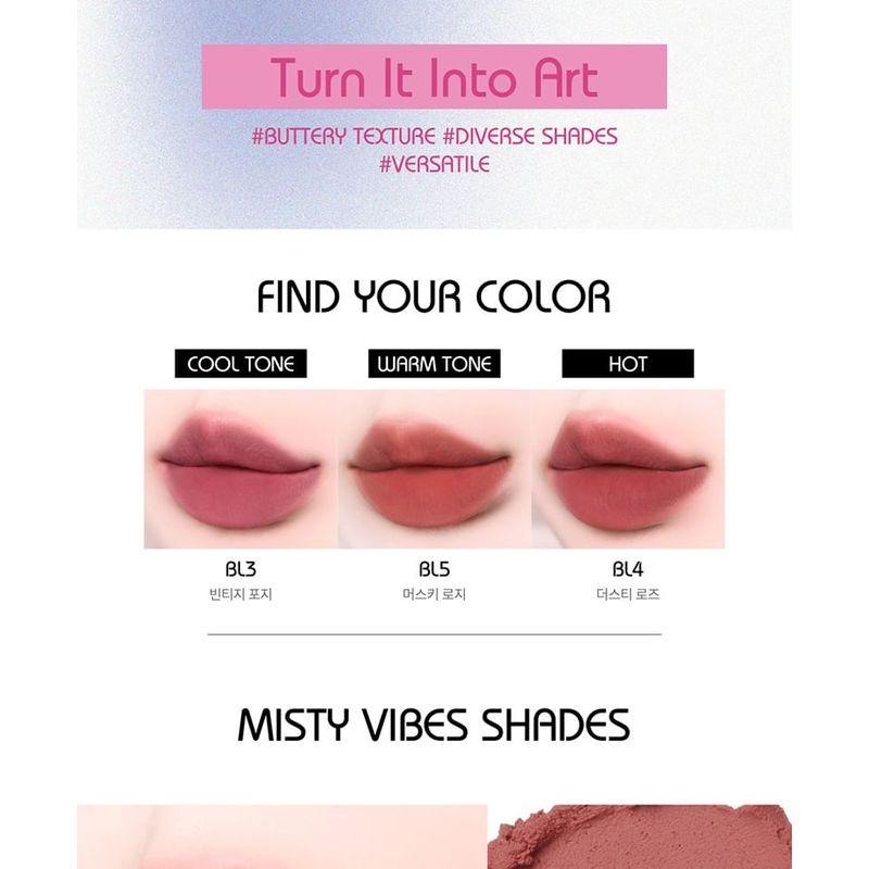 MERZY - Blurry Lip Mousse - 6 Colors