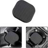 2 Pcs 2.5 * 2.5" inch Car Interior Accessories Anti Slip Cup Mat Cup Holder Insert Coaster,Square