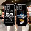 Movie Back To The Future Silicone Phone Case For iPhone 17 Air 17 16 15 14 13 12 11 Plus Pro Max Shockproof Soft Cover