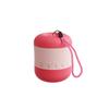 Small Portable Pet Bottle with Silicone Bowl - Outdoor Travel Dispenser for Dogs Cats