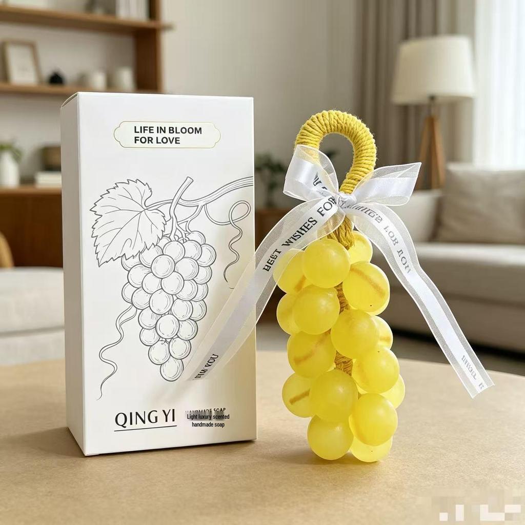 Kristalltraube Aromatherapie Seife - Langanhaltend Duftend Handgemacht Festival Geschenk Souvenir