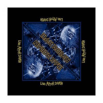 Iron Maiden Unisex-Bandana „Live After Death“ für Erwachsene
