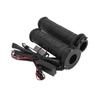 Paar 22mm 0,9in Motorrad Beheizte Lenkergriffe Intelligente Temperaturregelung Schwarz 12V 15‑35W