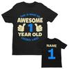 Personalized 1st Birthday Boy T-Shirt, Awesome One Year Old