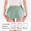 Women's Mid-High Waist Breathable Cotton Underwear - 40S Long Staple Cotton, Antibacterial, Non-Binding, A-Class, Pure Cotton Crotch