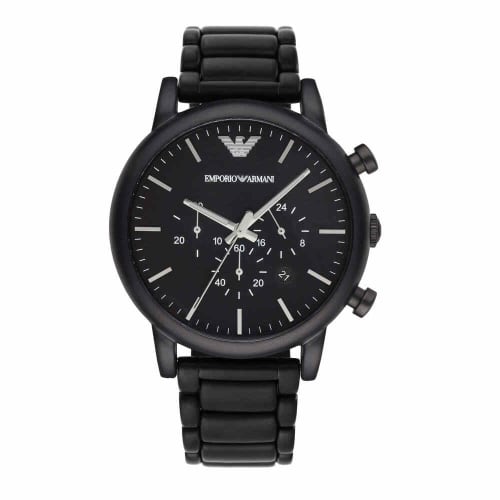 Emporio Armani Luigi Quartz Chronograph 333019011 Watch AR1895 Black