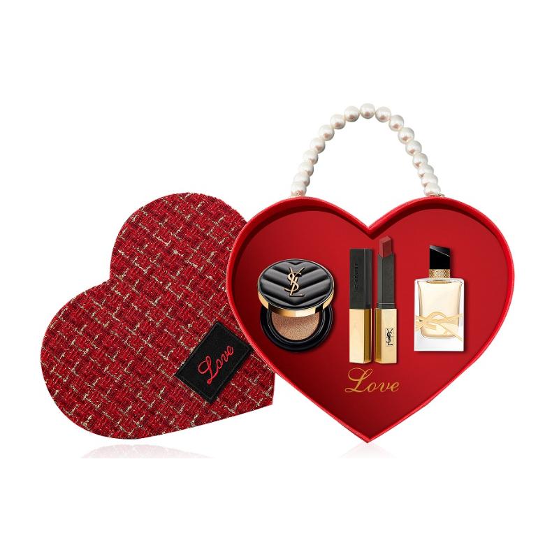 SAINT LAURENT Красные Двухцветные Наборы Косметики  Голая Звезда