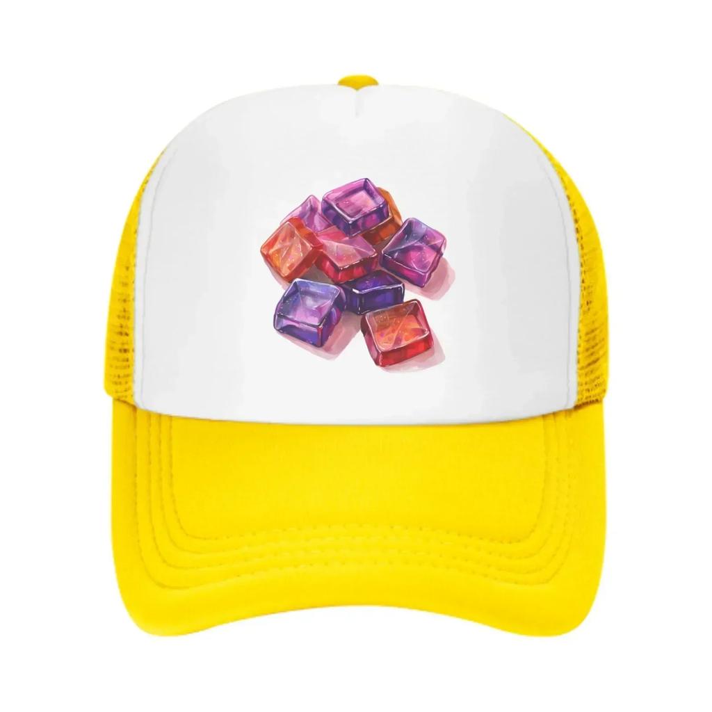 Colored Candy Spring Summer Leisure Sports Daily Sun Hat Fishing Outdoor Men's and Women's Truck Caps Fashion Casquette