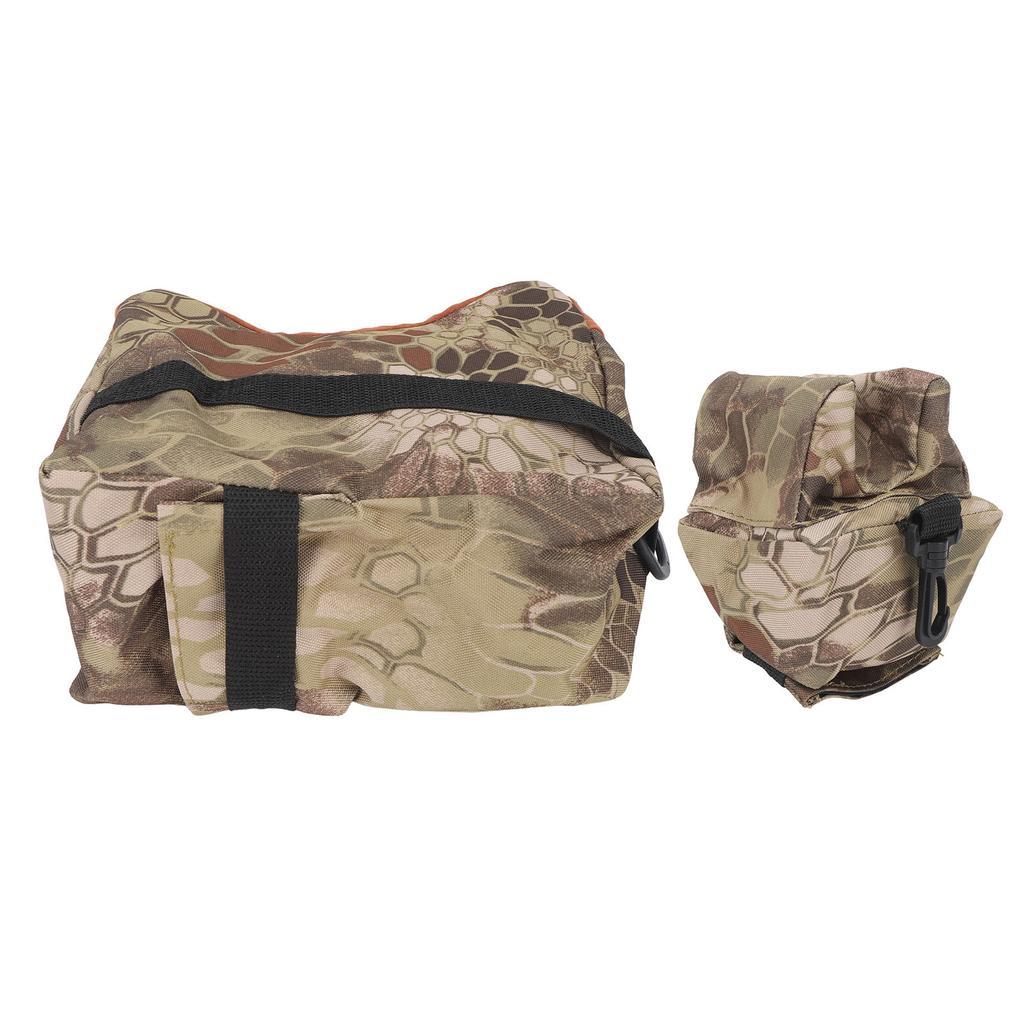 Saci de odihnă pentru tragere, față și spate, combinație de saci cu nisip, față și spate, sac de sprijin pentru tragere, culoare piton