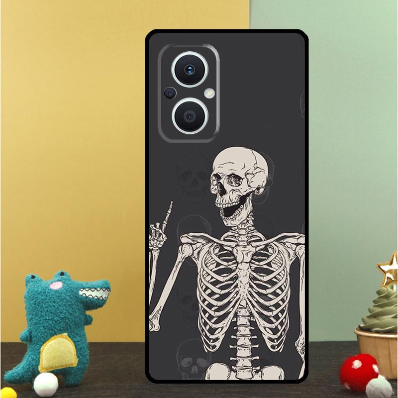 Medical Skeleton Anatomy Case For OPPO Reno 15F 14F 11 12 13 F 14 10 15 Pro 7 8 Lite OPPO Find X5 X6 X8 X9 Pro Cover