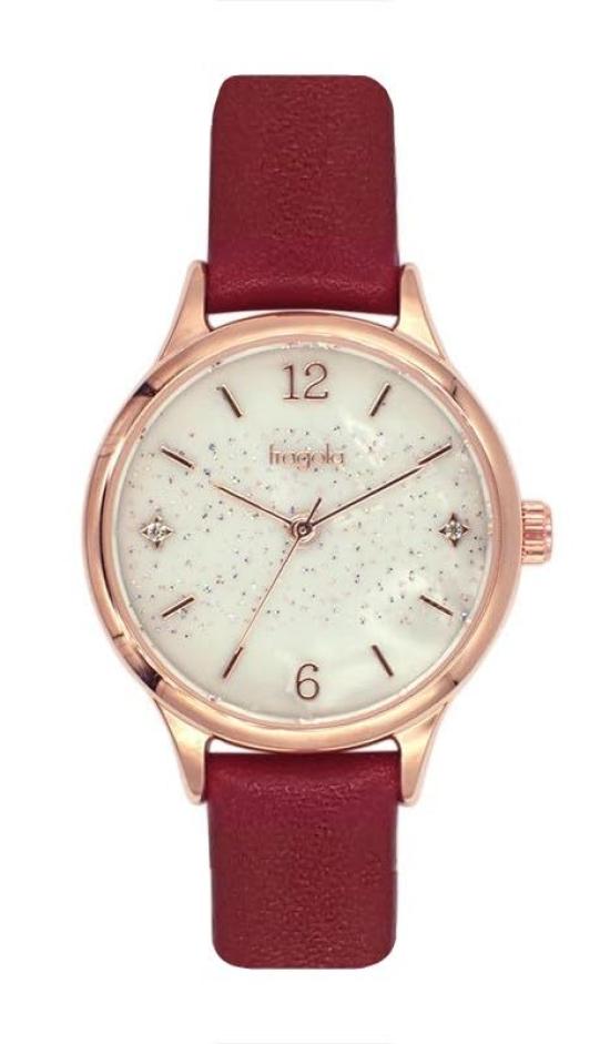 

[Подписаться] Часы Fragola Glitter Watch N03022A-1 RD Женские Красные