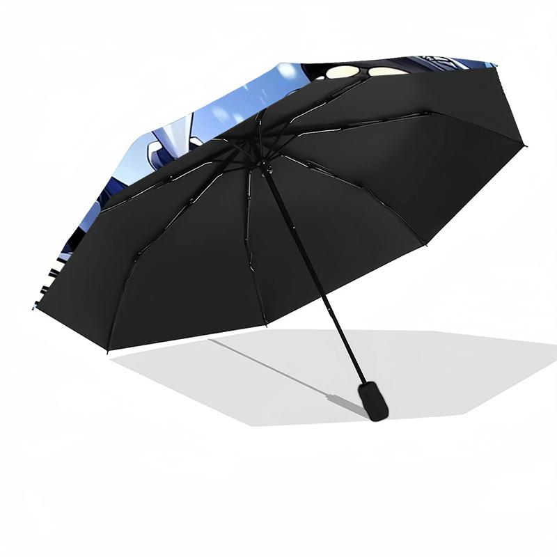 Custom Name Murder Drones Theme Automatic Umbrella, Lightweight & Portable, 8 Rib, Perfect for Outdoor Travel, Birthdays, Christmas, Gifts.