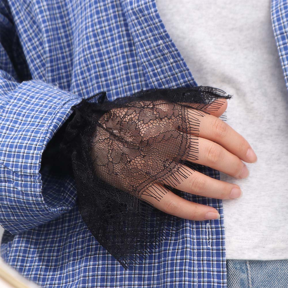Pleated Design Pleated Fake Sleeves Adjustable Wrist Accessories Special Occasions