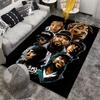 Tapis Graphique Légendes Hip-Hop adapté comme tapis antidérapant pour le salon ou le canapé de la chambre