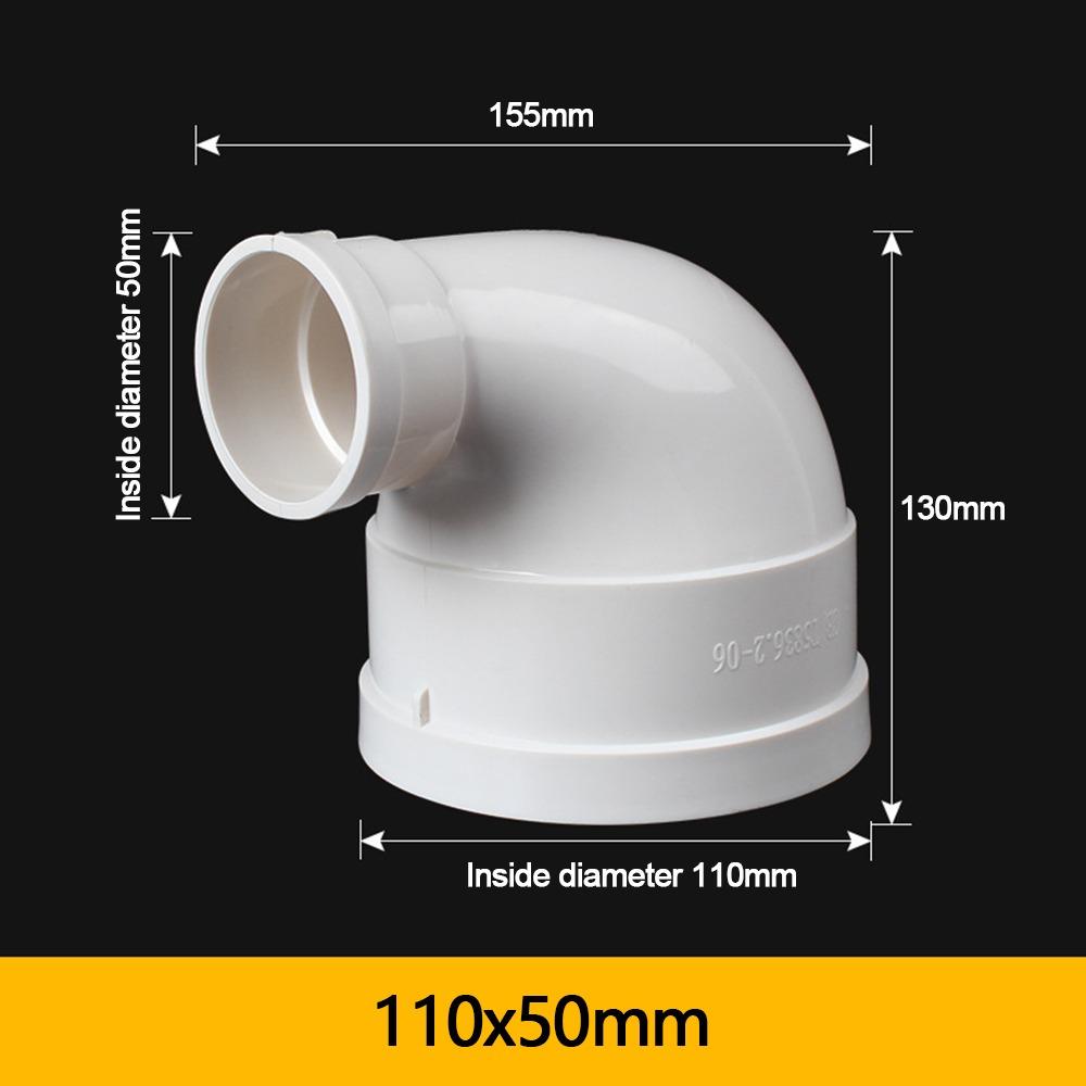 New PVC Pipe Reducing Elbow 2 Way White Pipe Fitting Corner Fittings Pipe DIY Shelf Building