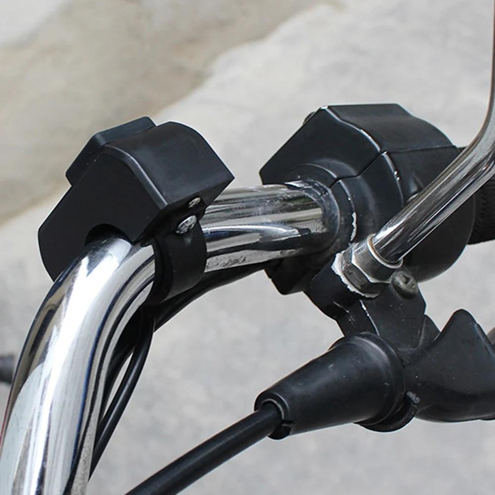 2 Usb Port Motorcycle Handlebar Charger 12V To 5V 3A Fast Charging Adapter Power Supply Socket for Phone Motorcycle Accessories