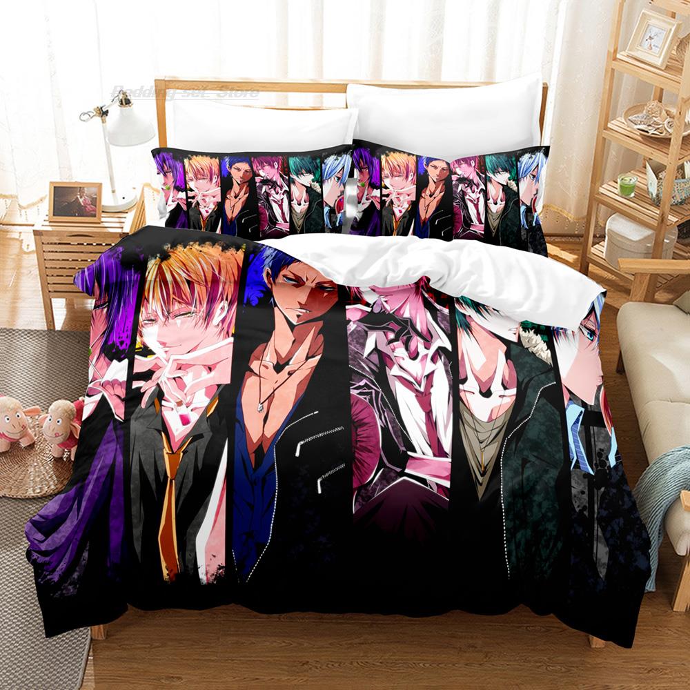 New 3D Print Cartoon Kuroko's Basketball Bedding Set Single Twin Full Queen King Size Bed Set Adult Kid Bedroom Duvet Cover Sets