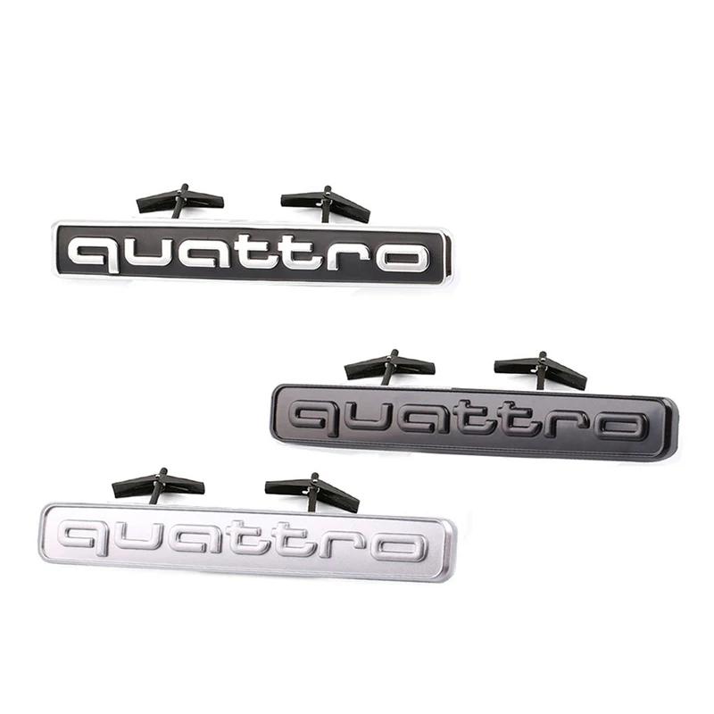 Auto Frontgrill Emblem Abzeichen Styling für 5s Quattro Logo RS3 RS4 RS5 RS6 RS7 SQ3 SQ5 Q7 A3 A4 A5 A6 A7 A1 S3 S4 Zubehör s5