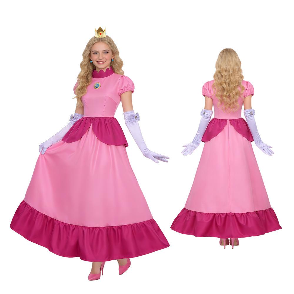 5. Super Mario Movie Princess Peach Daisy Rosata cosplay costumes