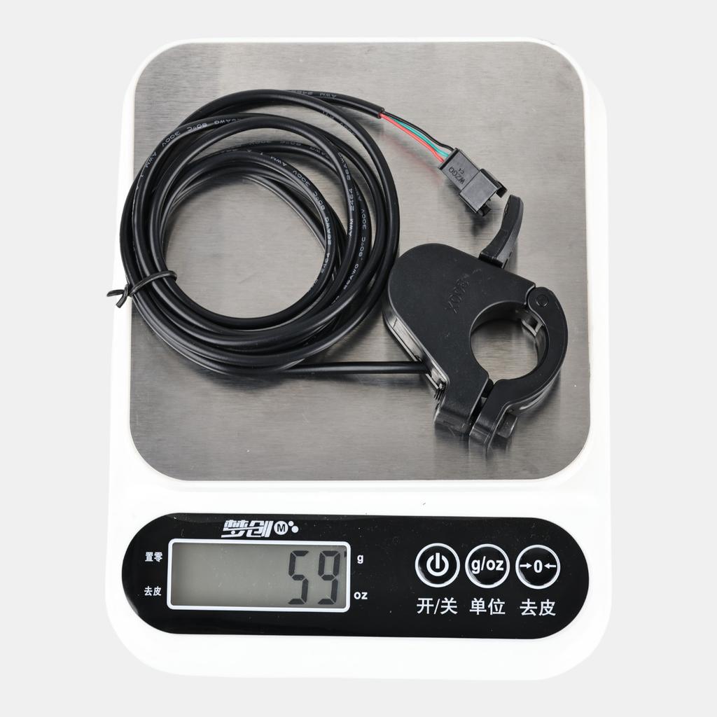 300X Throttle for Electric Bicycle Scooter Thumb Accelerator 24V 36V 48V 72V Right/Left Hand Universal Accessory Throttles 2