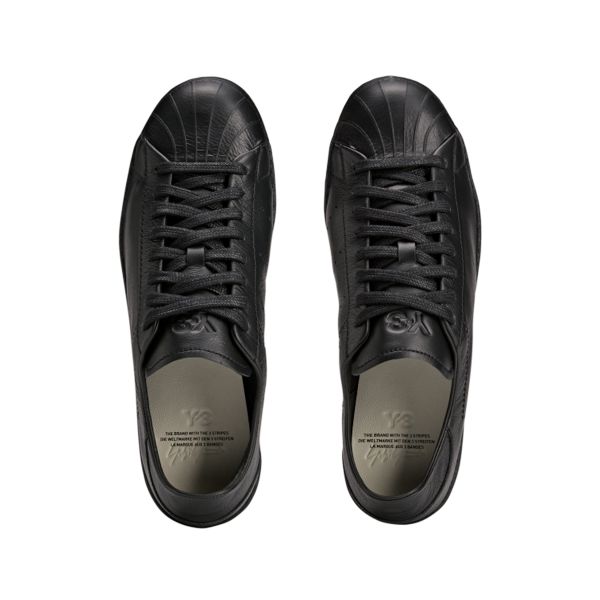 adidas  Y-3 Superstar Black Women Sneakers Black HQ7320