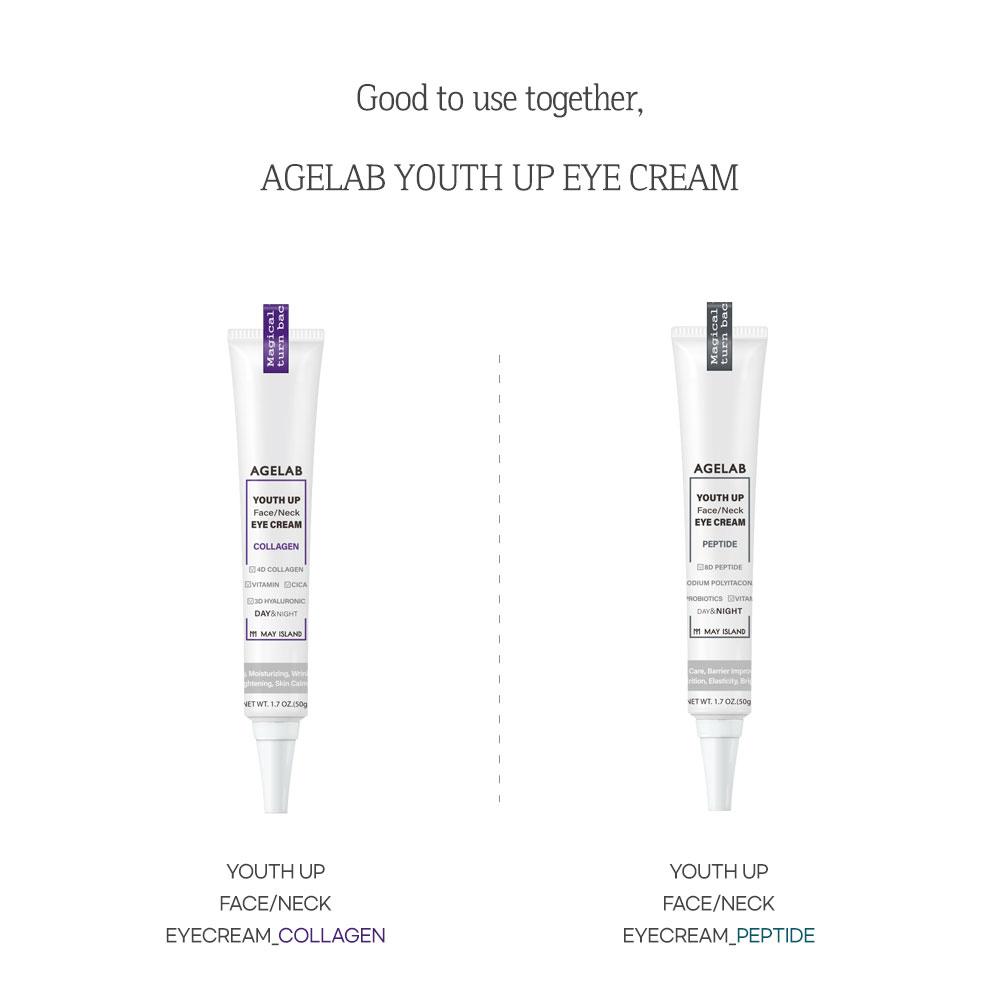 AGELAB Cremă cu colagen pentru ochi pentru față/gât Youth Up