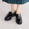 HIMIKO/Himiko/[WEB Exclusive] Truck Sole Coin Loafers/640007 Black Enamel 245