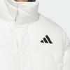 adidas LONG DOWN Jackets Unisex White Hooded Moderate KF4396