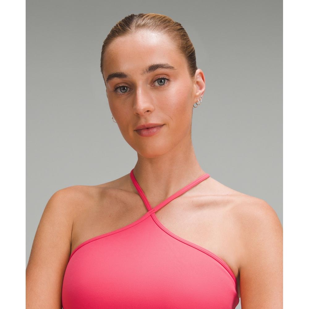 Lululemon Align T sTrAp TAnk Top lighT supporT A B Cup glAze Pink