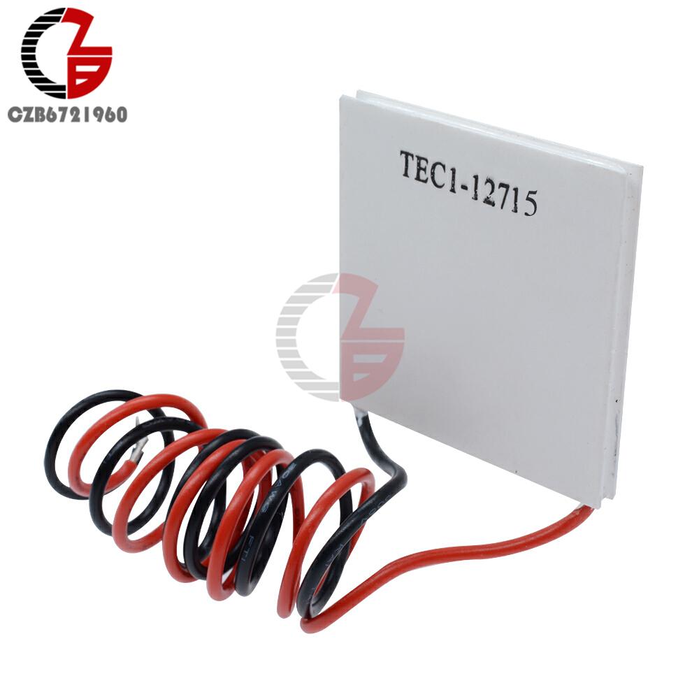 TEC1-12715 TEC1-12706 TEC1-12703 Refrigeration Unit Radiator 40X40MM 12V Cooler Peltier Thermoelectric Element Module