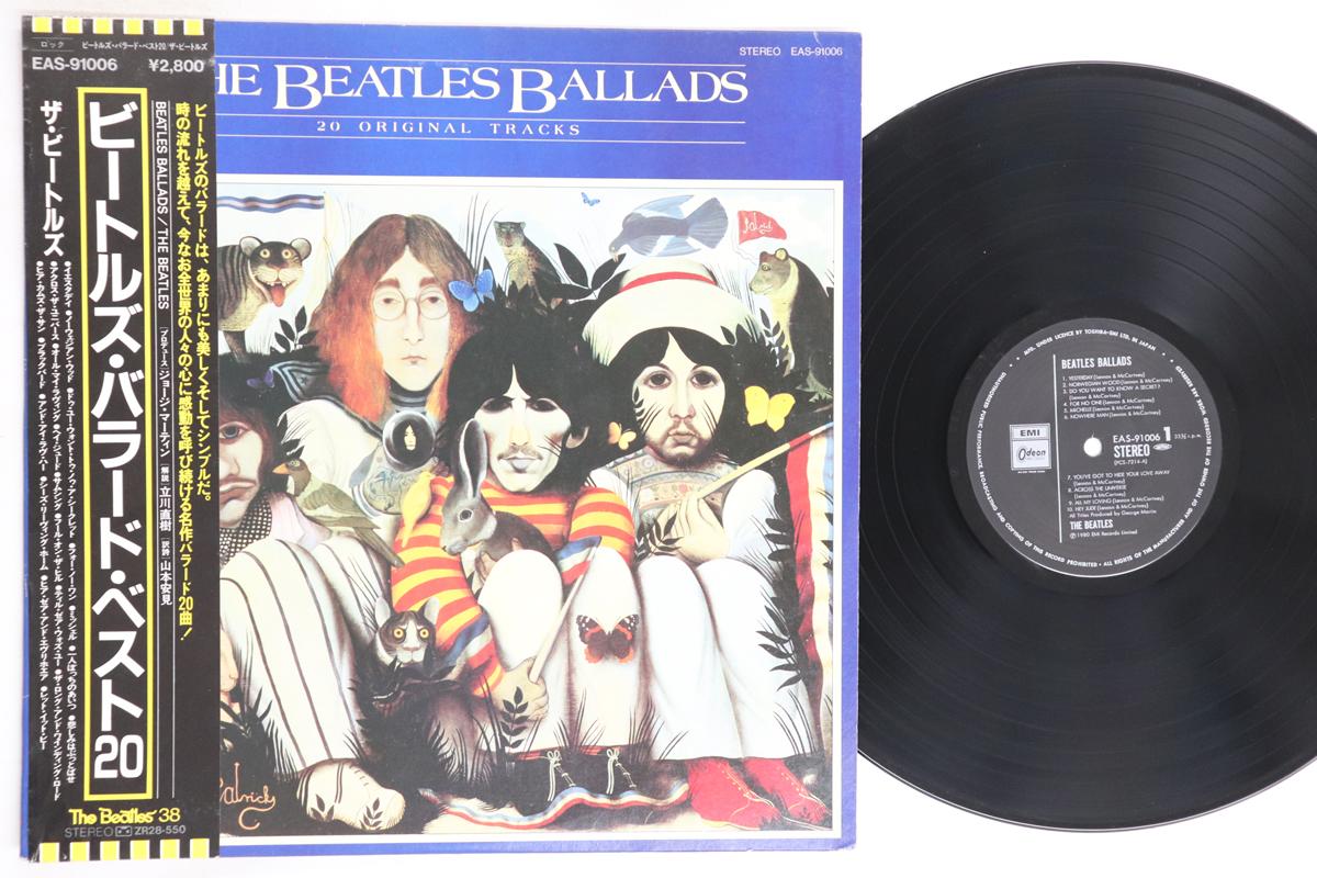 

LP Пластинка BEATLES - Beatles Ballads EAS91006 ODEON 1980 Япония Оби Рок Б/У