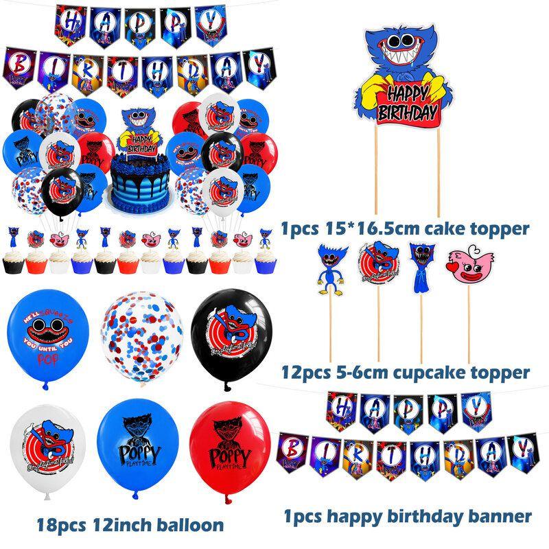 

Поппи Хагги Плейтайм Вугги Тема День Рождения Украшения Принадлежности Набор Шаров Full Set