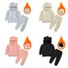 Kids' Korean Style Solid Color Long Sleeve Sweatshirt, Round Neck Trendy Top for Boys and Girls