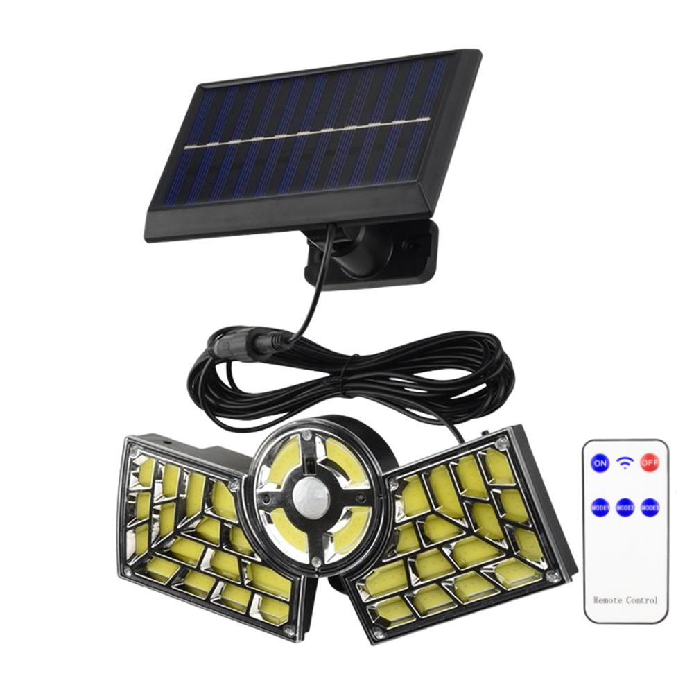 

LED Wall Decorative Lamp Waterproof Solar Outdoor Sunlight Lamp Sensory Switch Easy Installation Adjustable for Courtyard Park