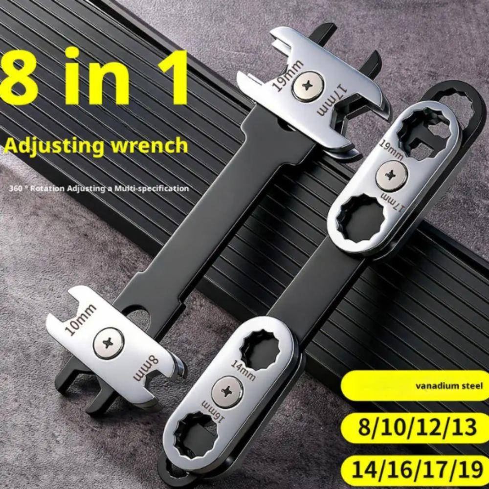 Dual End Open Plum Wrench Box Combination Automotive Repair Wrench  Vehicle Maintenance