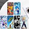 Dragon Ball Transparent Phone Case for Motorola Moto G7 G8 G9 G84 G85 G73 G24 G15 Z2 Play Power Plus