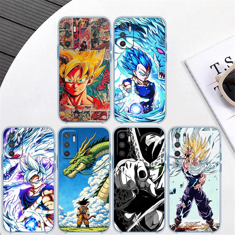 Dragon Ball Transparent Phone Case for Motorola Moto G7 G8 G9 G84 G85 G73 G24 G15 Z2 Play Power Plus