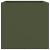 Plant Pot Olive Green 32 X 30 X 29 Cm Steel