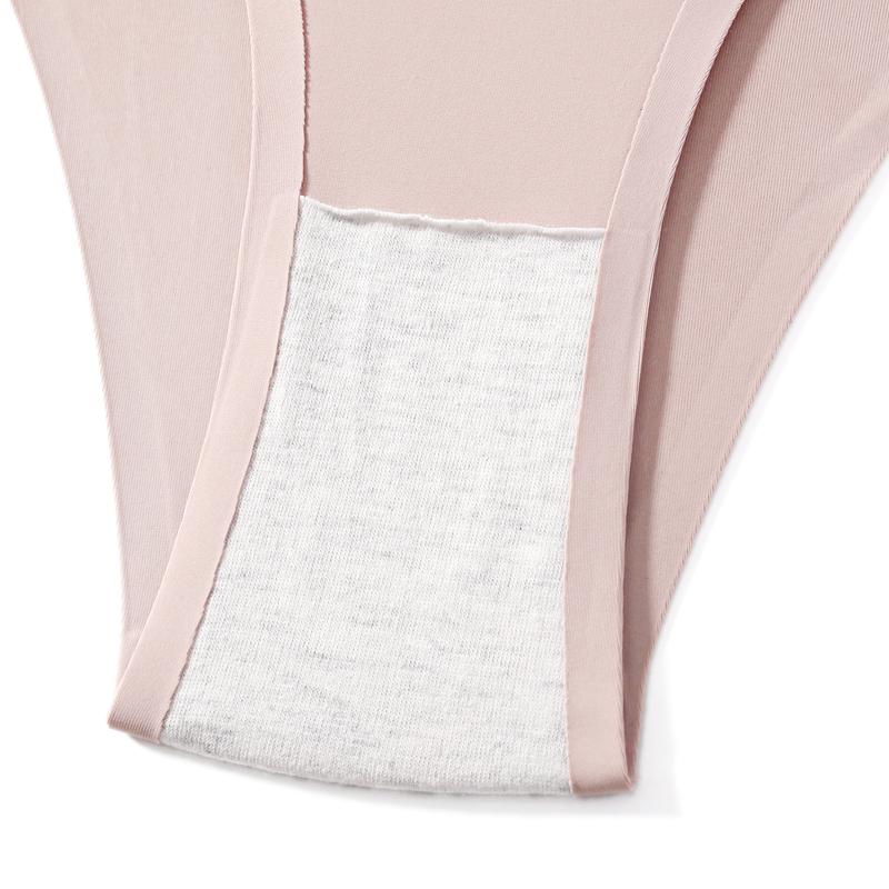 Women Sexy Ice Silk Panties Low-waist Seamless G String Lingerie Solid Half Hip Underwear