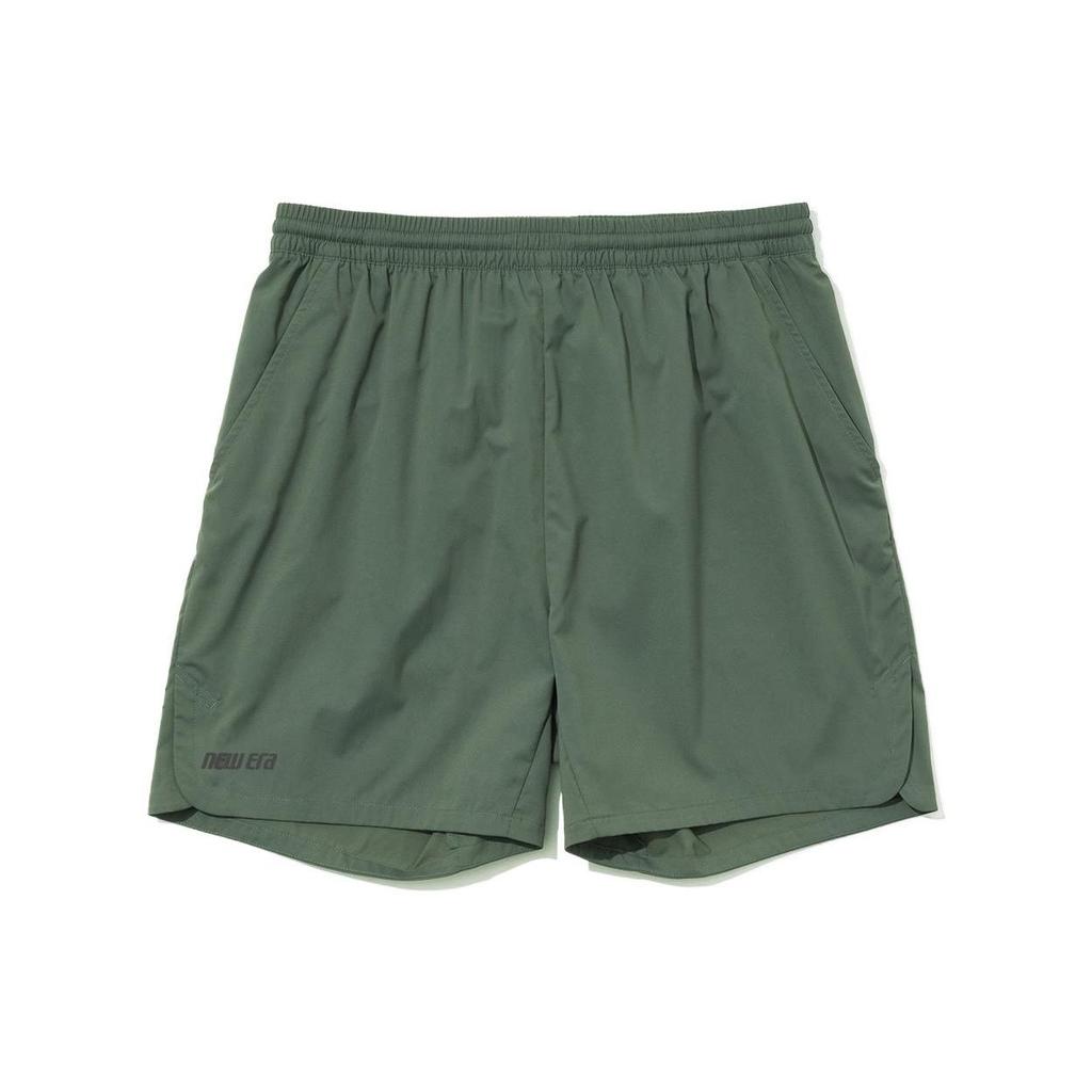 New Era SS22 Solid Color Casual Shorts Men shorts Army-Green 13086455