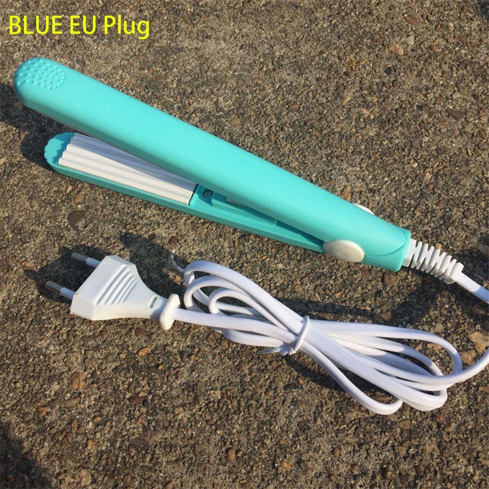 Tool Travel Curling Corrugated Iron Ceramic Straightener  Corrugation Hair Crimper Mini Portable